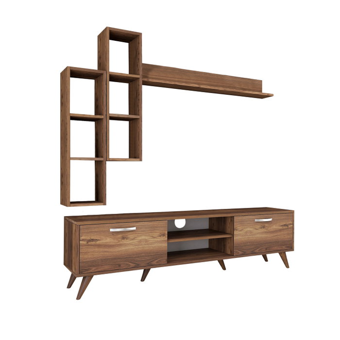 Hanah Home M16 - 262 Mueble de TV Nogal